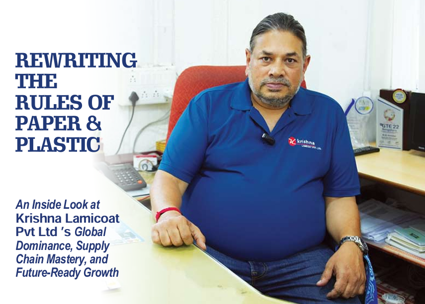 As a driving force behind Krishna Lamicoat Pvt Ltd.,  Ashok Chhajer (Director)